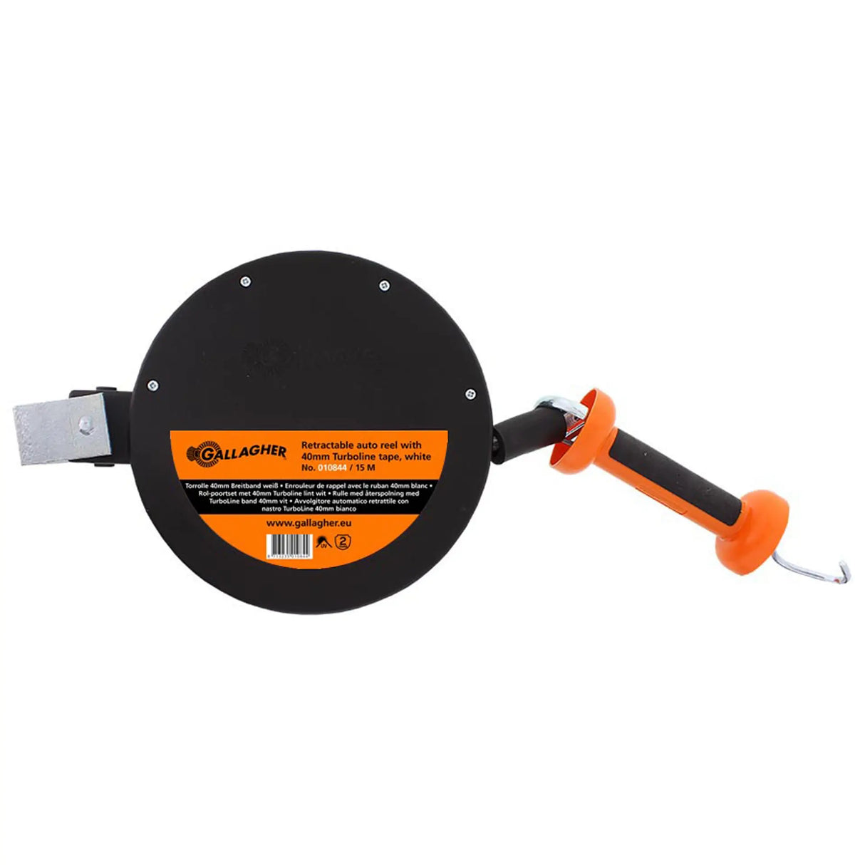 Gallagher Rolltor-Set Band Weiß 15m - Automatisch