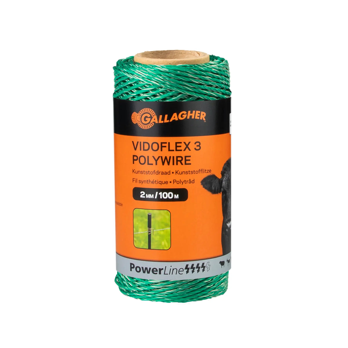 Gallagher Vidoflex 3 PowerLine Green - Flexible 100m