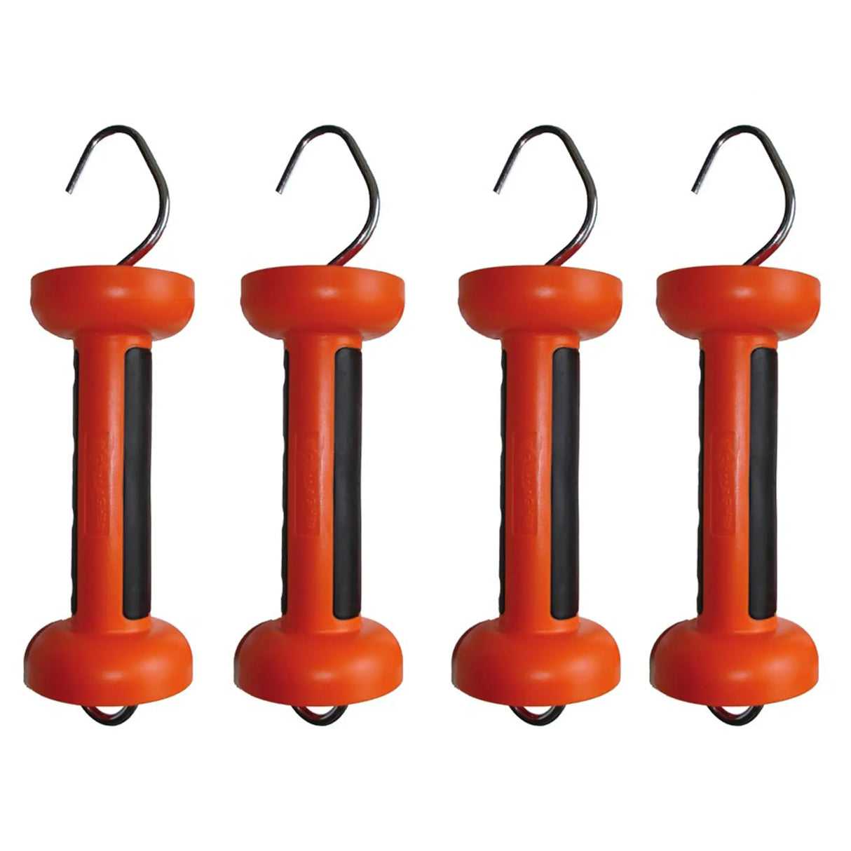 Poignée de portail Gallagher Softgrip Orange - Pack Valeur RVS (4)