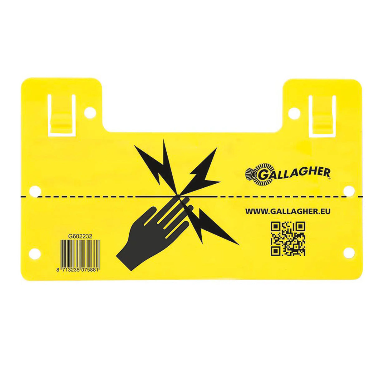 Gallagher Universal Warning Sign - EU Standard