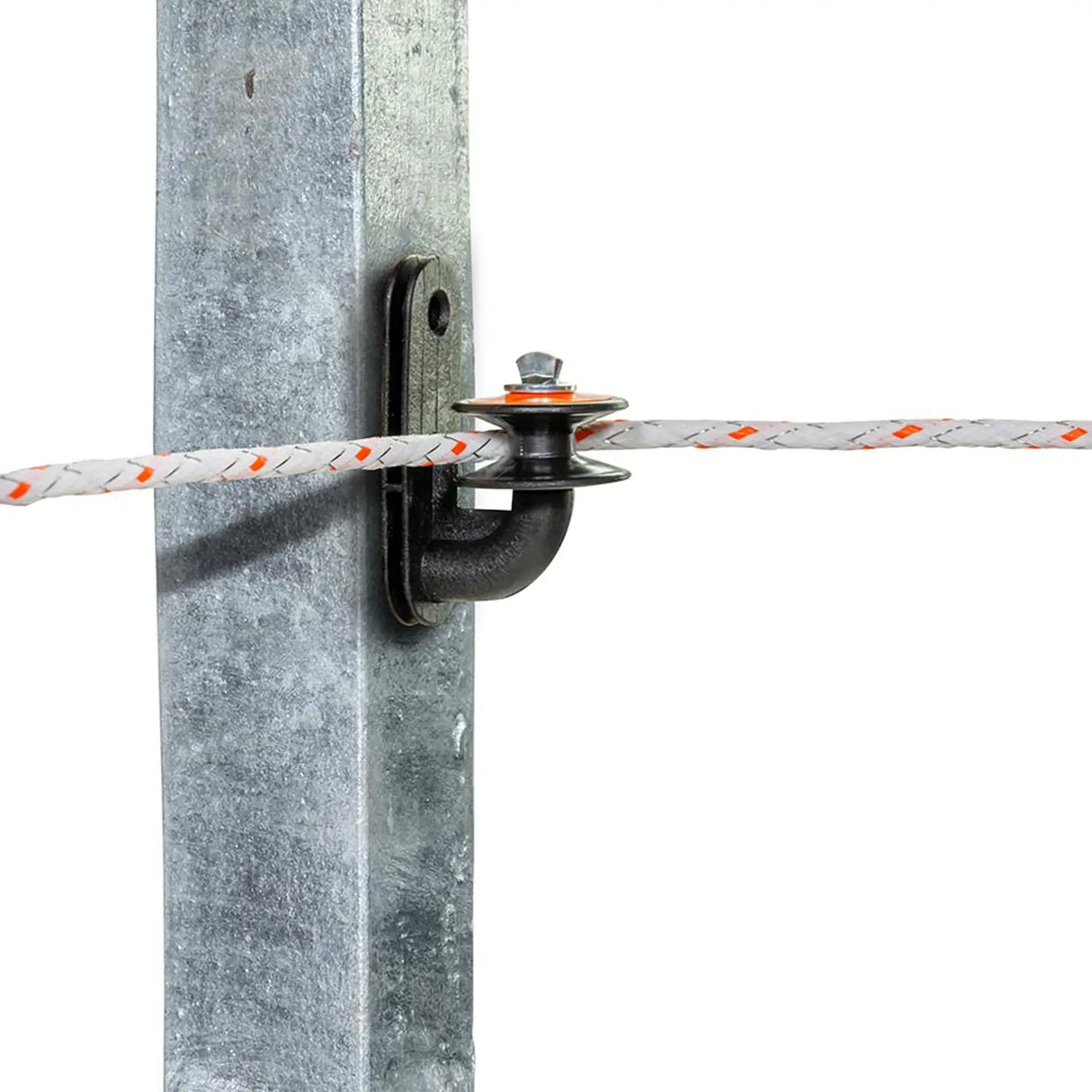 Gallagher Metal Corner Insulator - For Plastic Wire