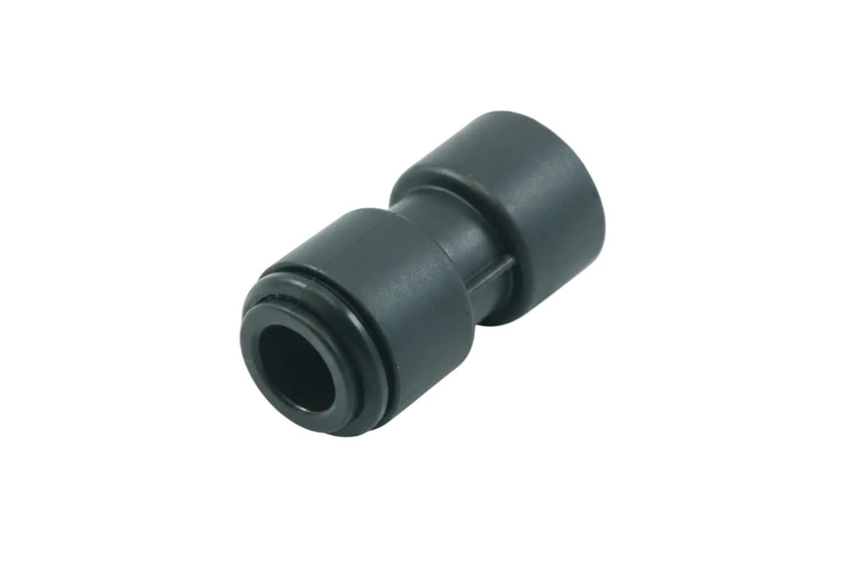 Verloopkoppeling 10 mm naar 6 mm (watermondstuk)