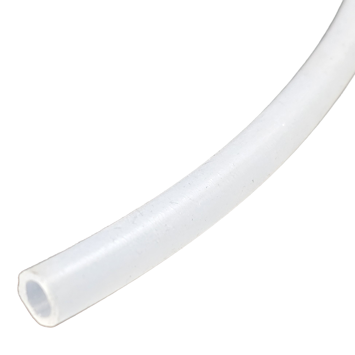 Silicone hose for hose clamp valve