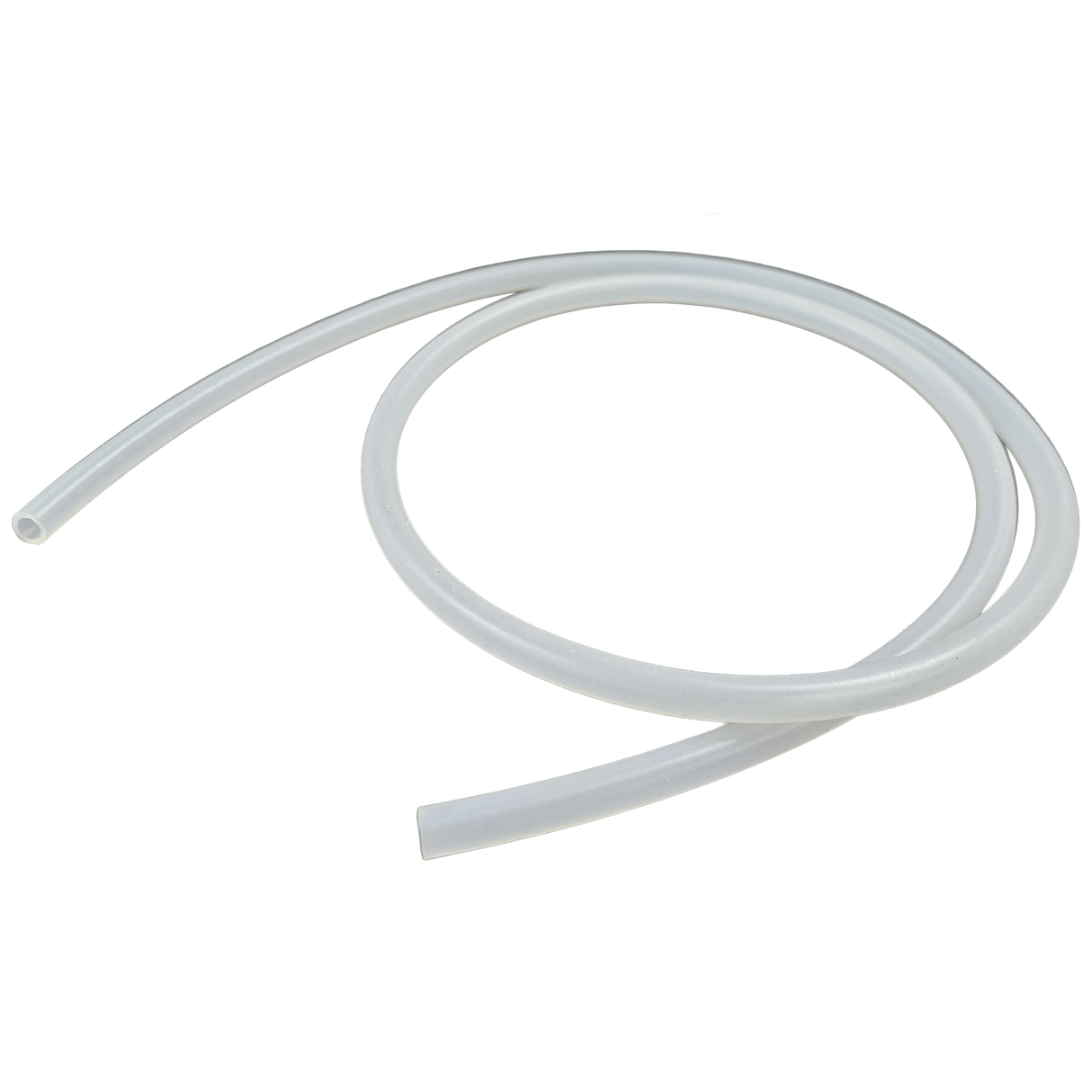 Silicone hose for hose clamp valve