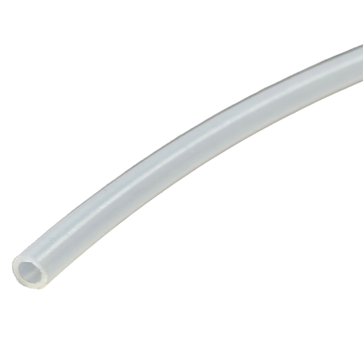 Silicone hose for hose clamp valve