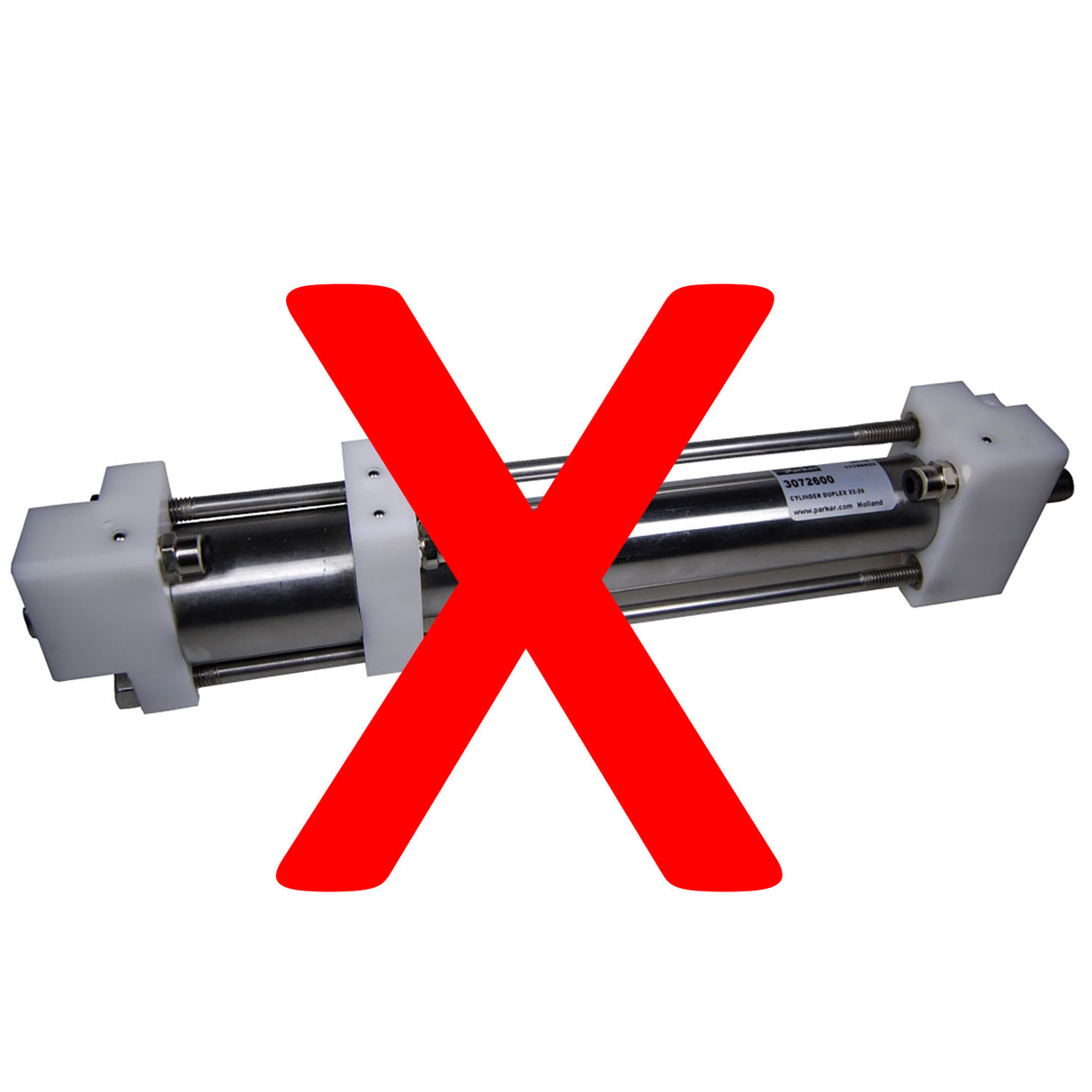 Cord cylinder revision kit Lely A3-A4- A5 BLACK