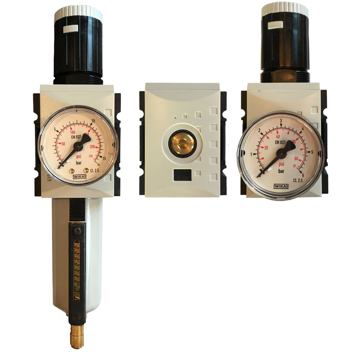 Complete pressure reducing valve