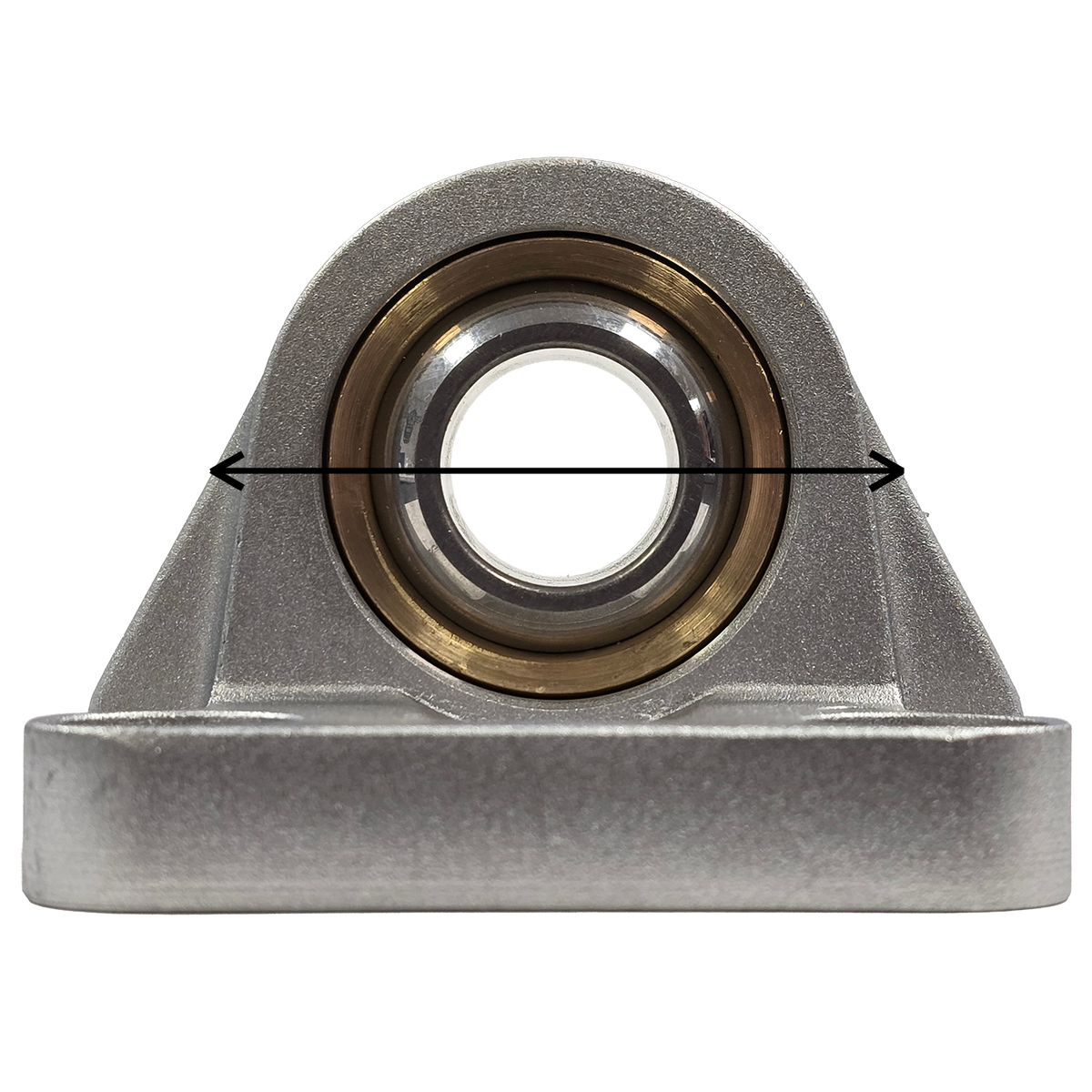 Rear hinge with ball Ø40