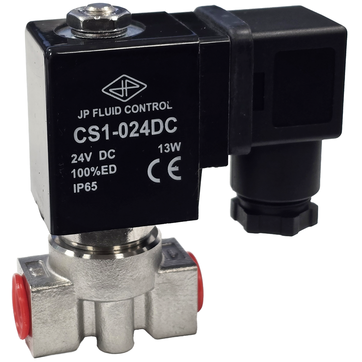 Solenoid Valve Spray Stainless Barn 1/8" 24V DC Coil