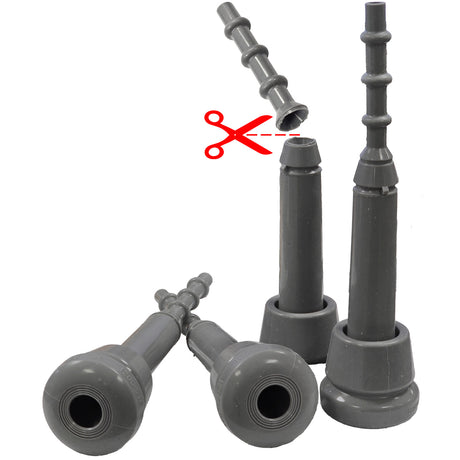 HappyLiner FLS-0021  Clúdaigh Tóin Silicón oiriúnach do Lely - Sraith 4 píosaí