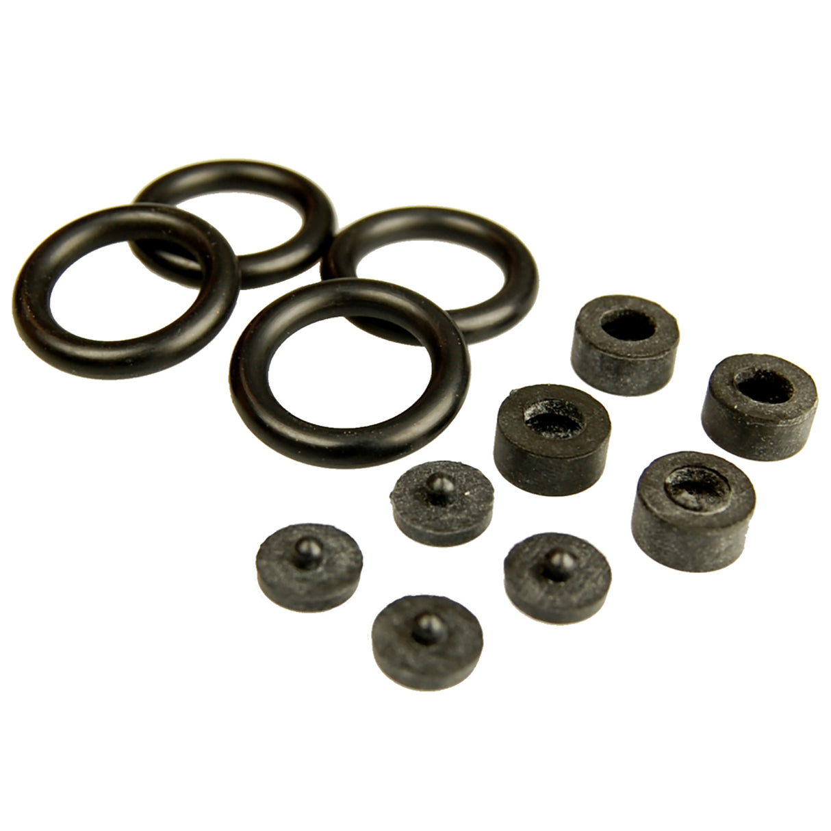 Kit 4-effect rubbers BLACK
