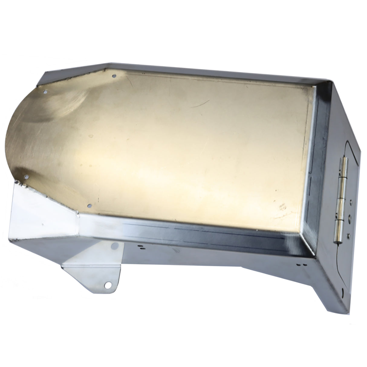 Laser protection cover stainless steel right