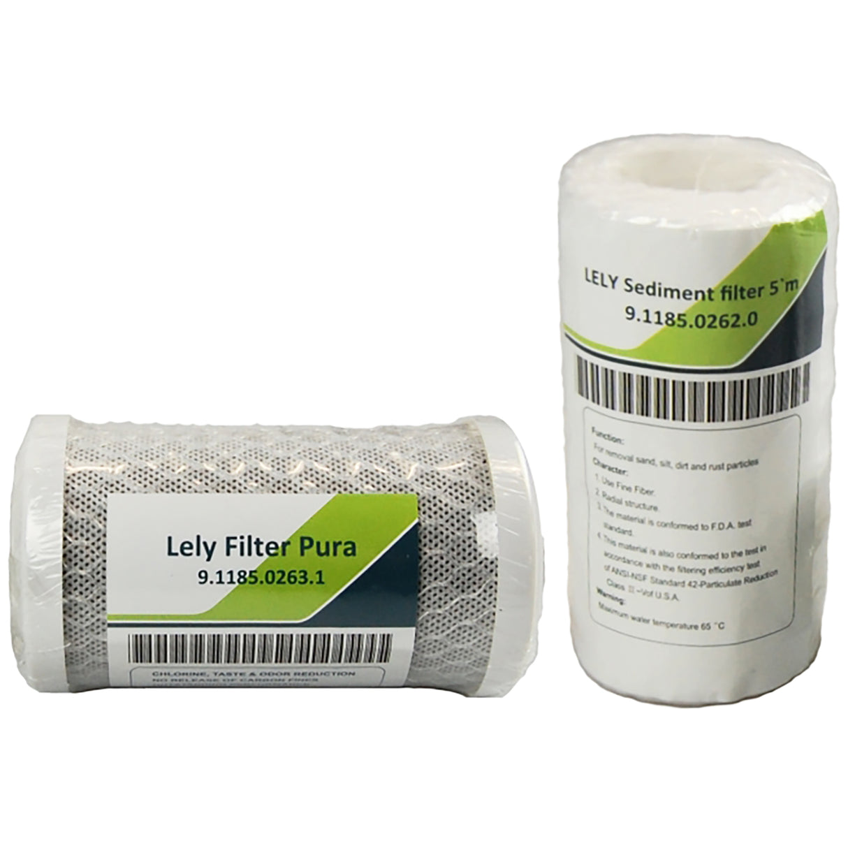 Service kit Sediment / Chlorine filter Lely
