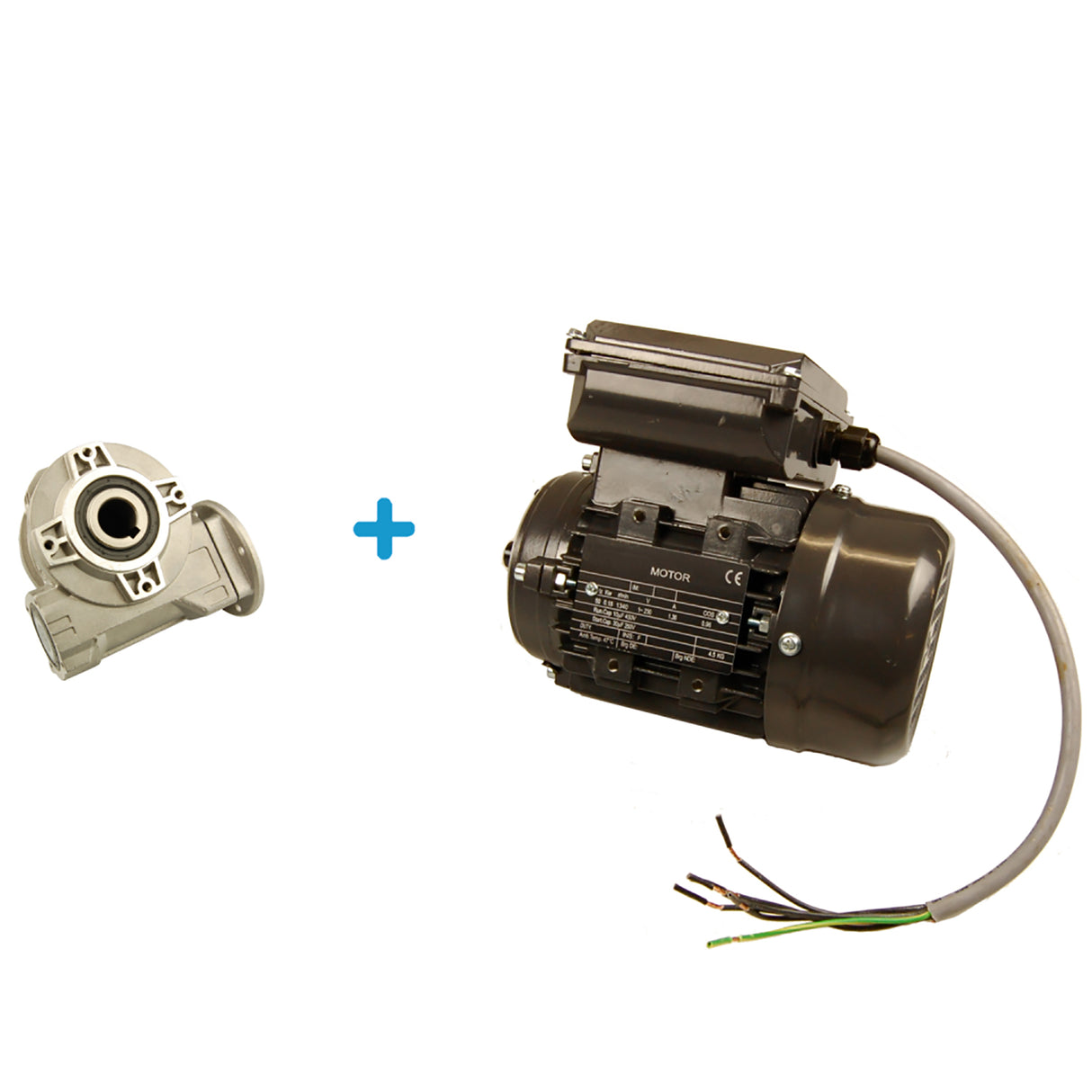 Reducer Worm Gear + Motor Cow Brush Luna
