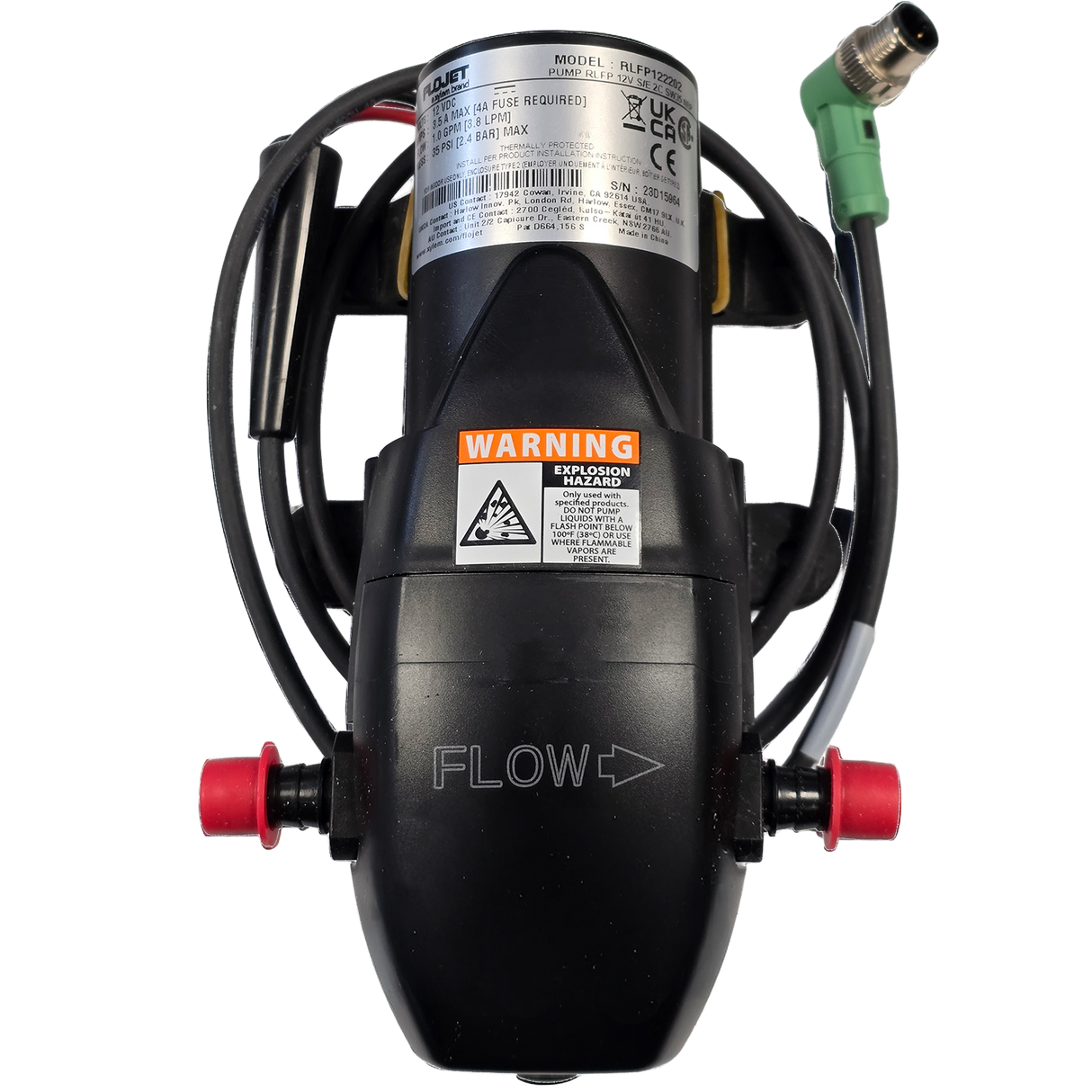 Water Pump with Cable Lely Collector 5.4008.5025.0