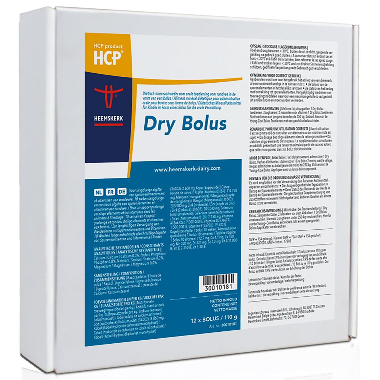 Dry Bolus 12 x 110 gram