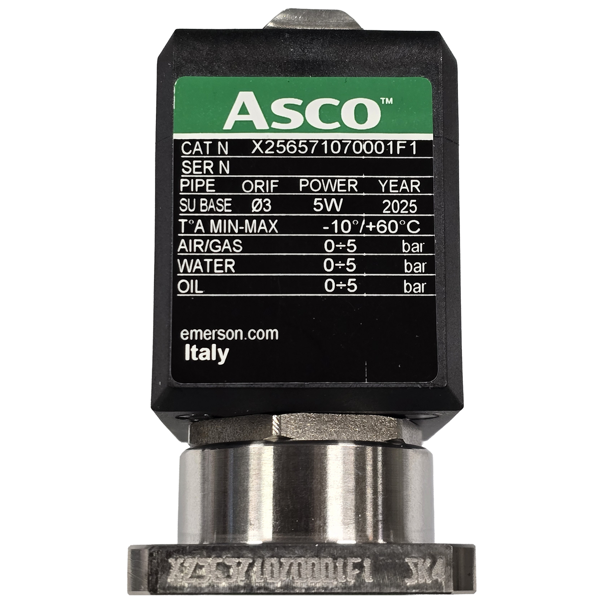 Solenoid Valve Water VBB VMS Classic/V300 DeLaval 2150047142