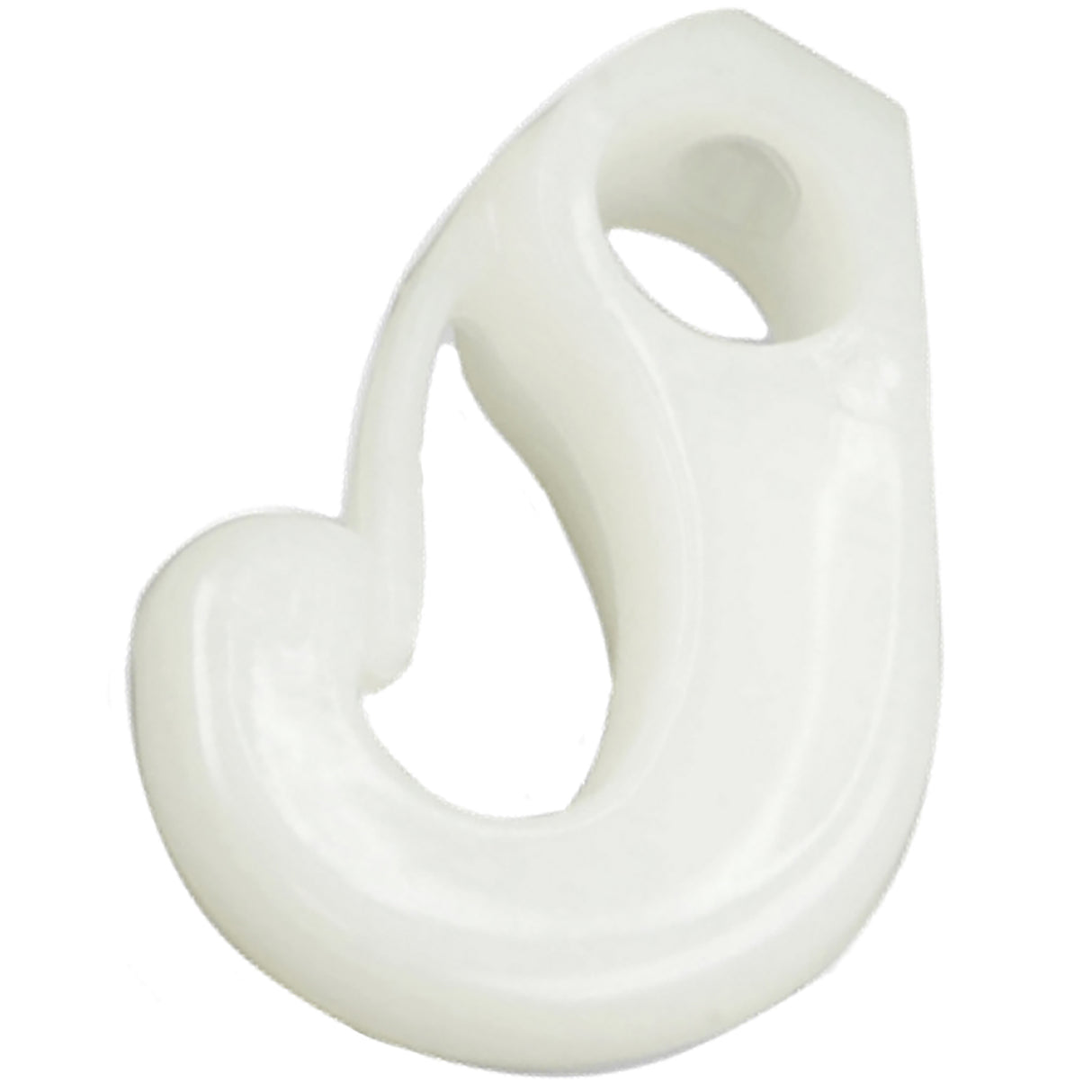 Pick-up hook white plastic