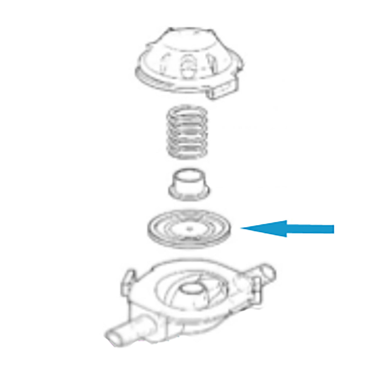 Diaphragm without hole