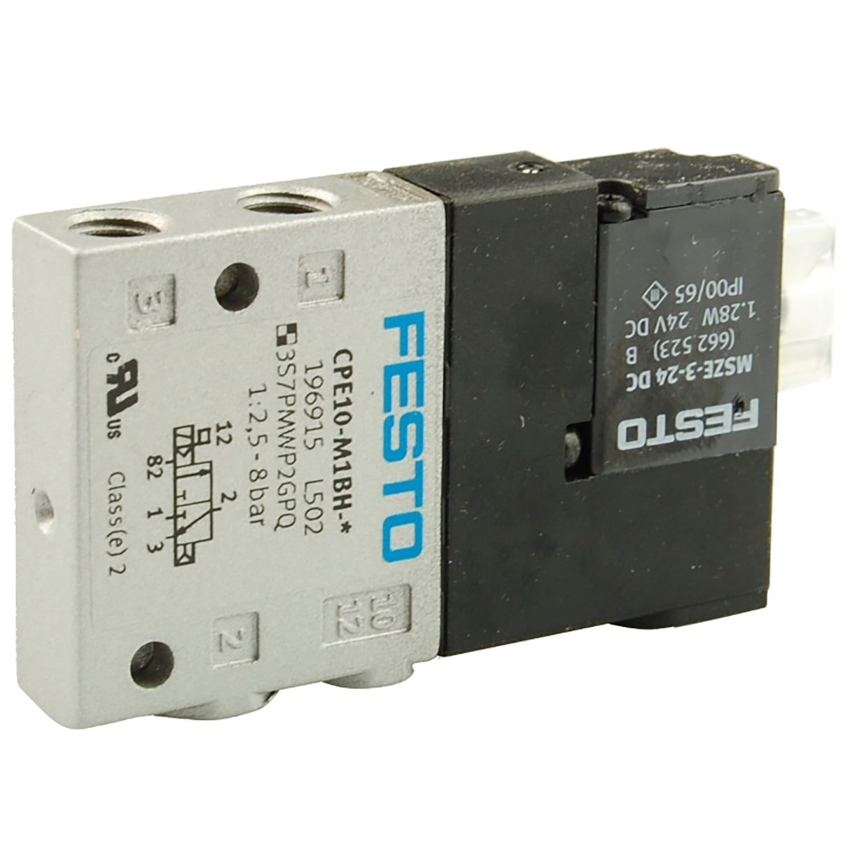 Solenoid valve Festo brush motor control