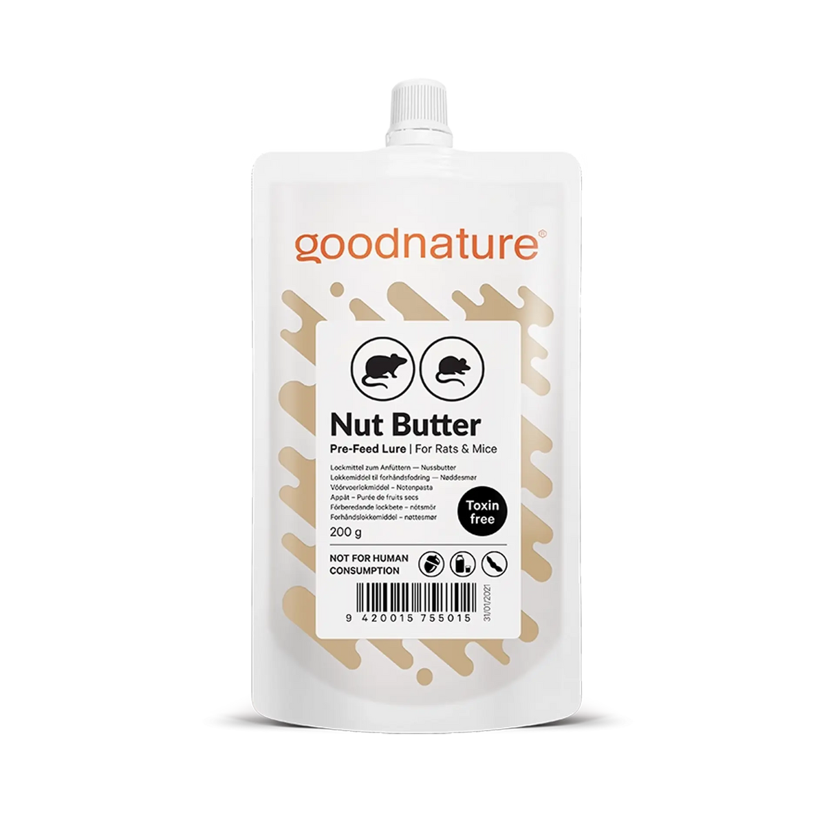 Gallagher Goodnature Lure Peanut Butter - Effective Attraction