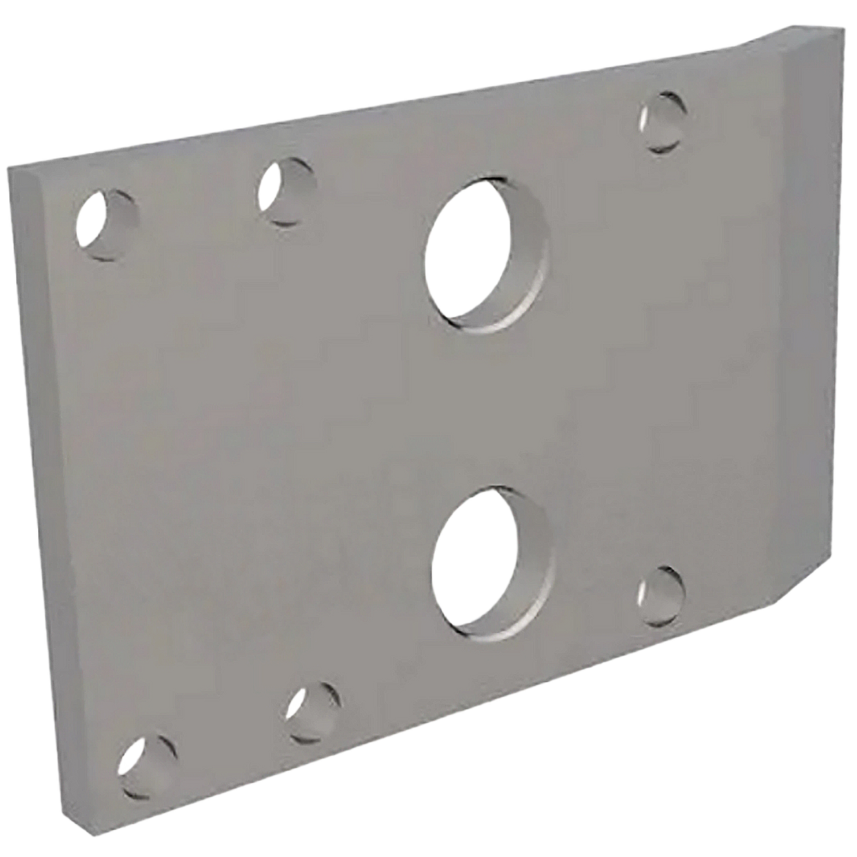 Fixation plate stainless steel GEA MIone