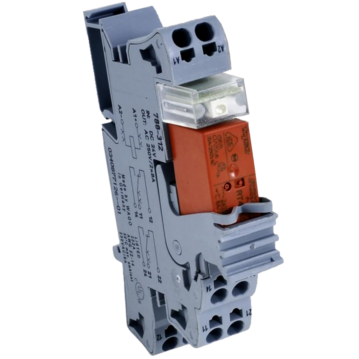 Relay module 24 VDC 2-way feed GEA MIone
