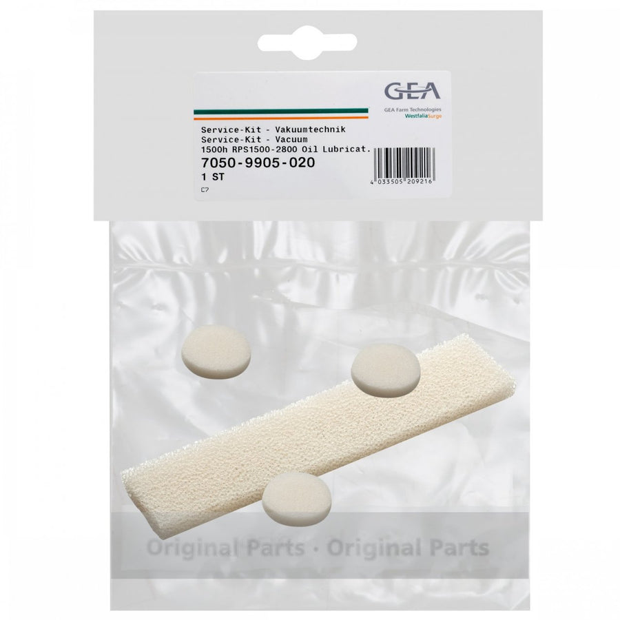 Filterset olieverdeler 1500h kit 7050-9905-020