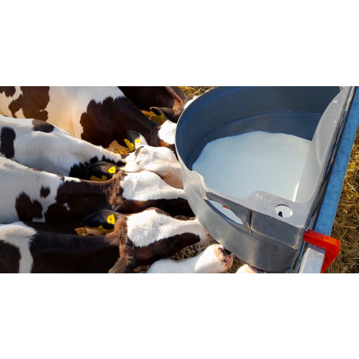 Milk Bar 8 teats feeding trough 60L