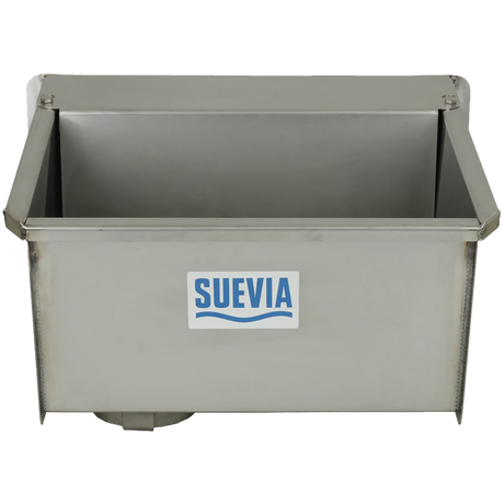 Compact Drinking trough 6140 stainless steel 55cm Suevia