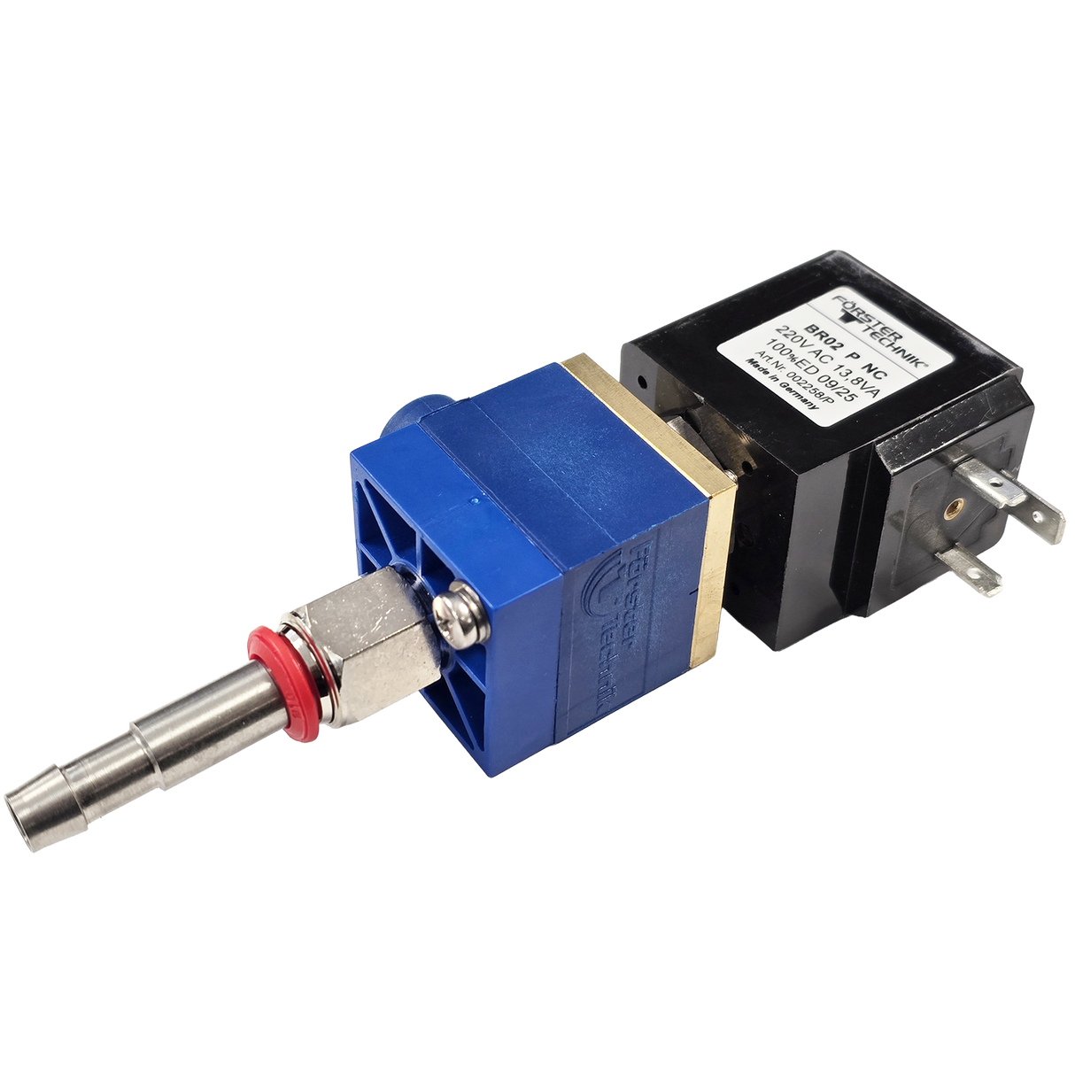 2-2-vägsventil stängd plugg-typ anslutning Forster kalvmatare