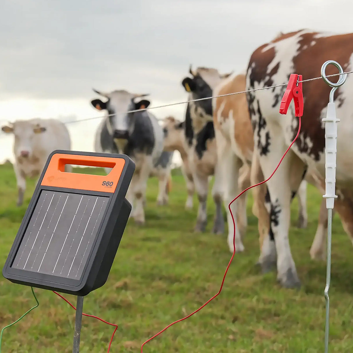 Gallagher S60li Solar Electric Fence Energizer With Lithium Battery