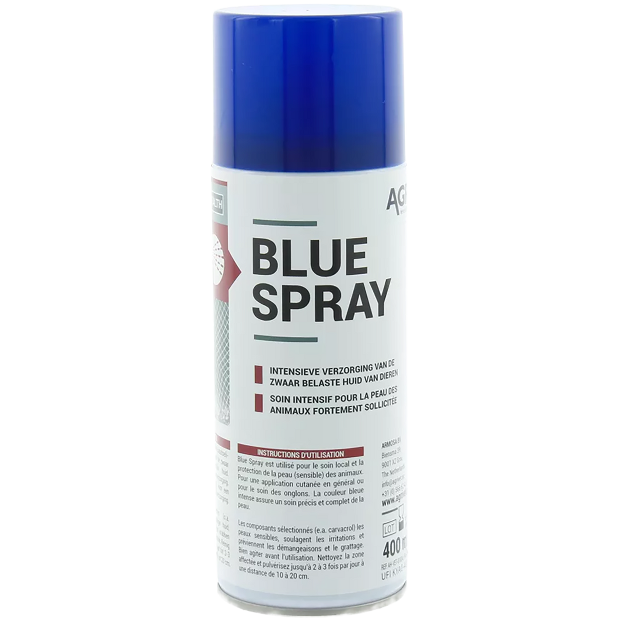 Agrivet BlueSpray 400ml NlFr