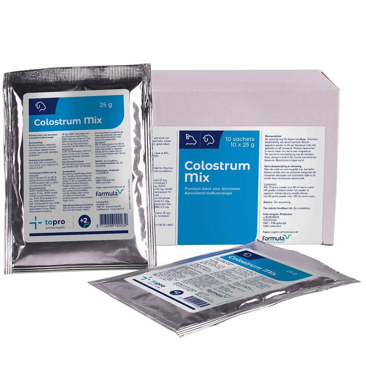 Topro Colostrum Mix sachet 10 x 25 grams