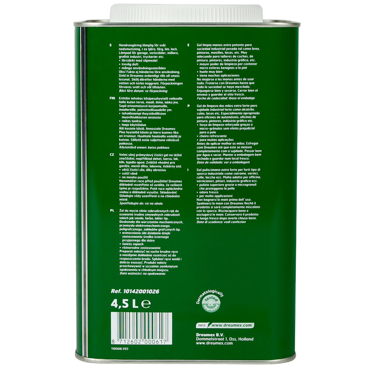 Dreumex Plus Tin 4.5 Kg