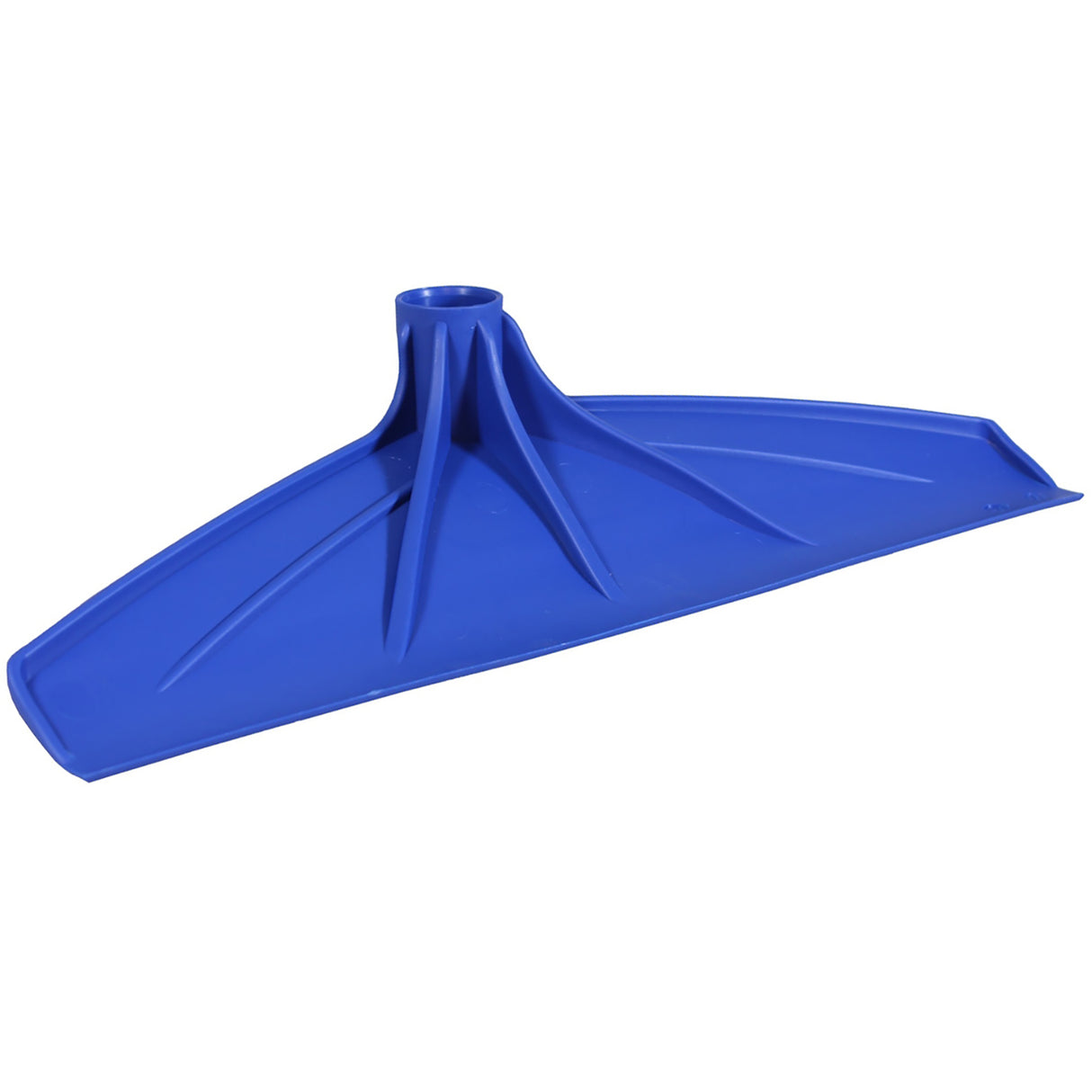 Plastic manure scraper