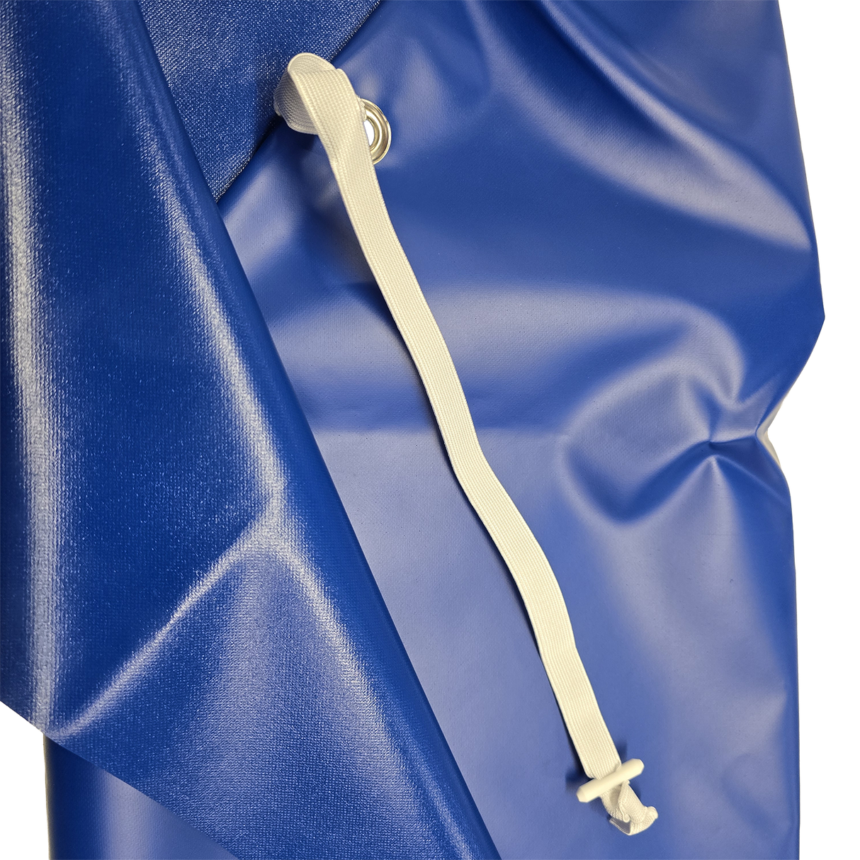 Milk Apron PVC Blue 80x120cm