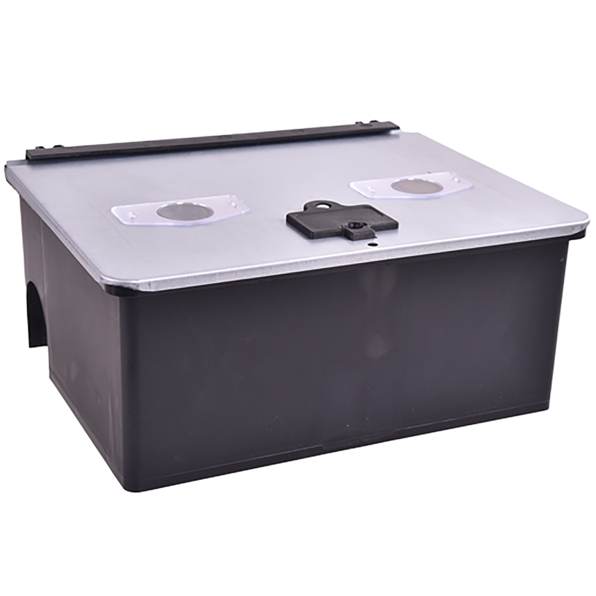 Feeding box PRO RAT metal/plastic XL with 2 clamps