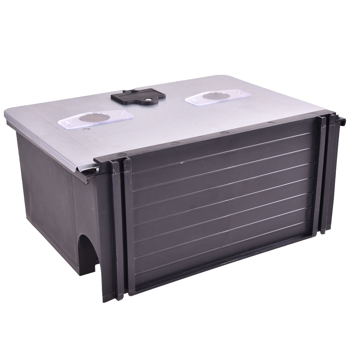 Feeding box PRO RAT metal/plastic XL with 2 clamps