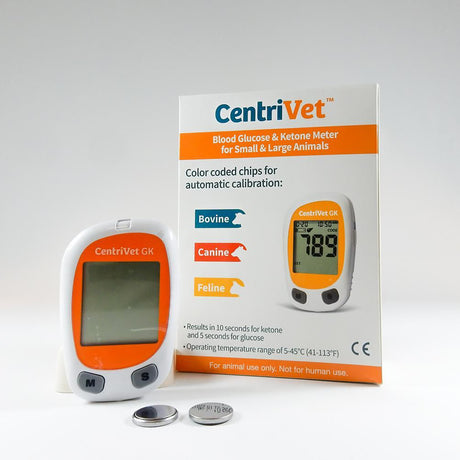 CentriVet Testeur de glucose et de cétose numérique