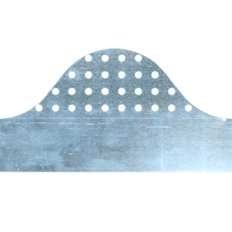 Corrugated sheet profile perforated/ventilated