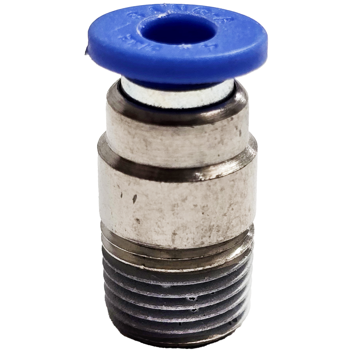 Schraubkupplung gerade mit O-Ring und rundem Gehäuse 4x1/8"