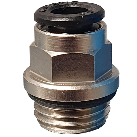 Einschraubkupplung gerade 6 mm mit O-Ring Push-In