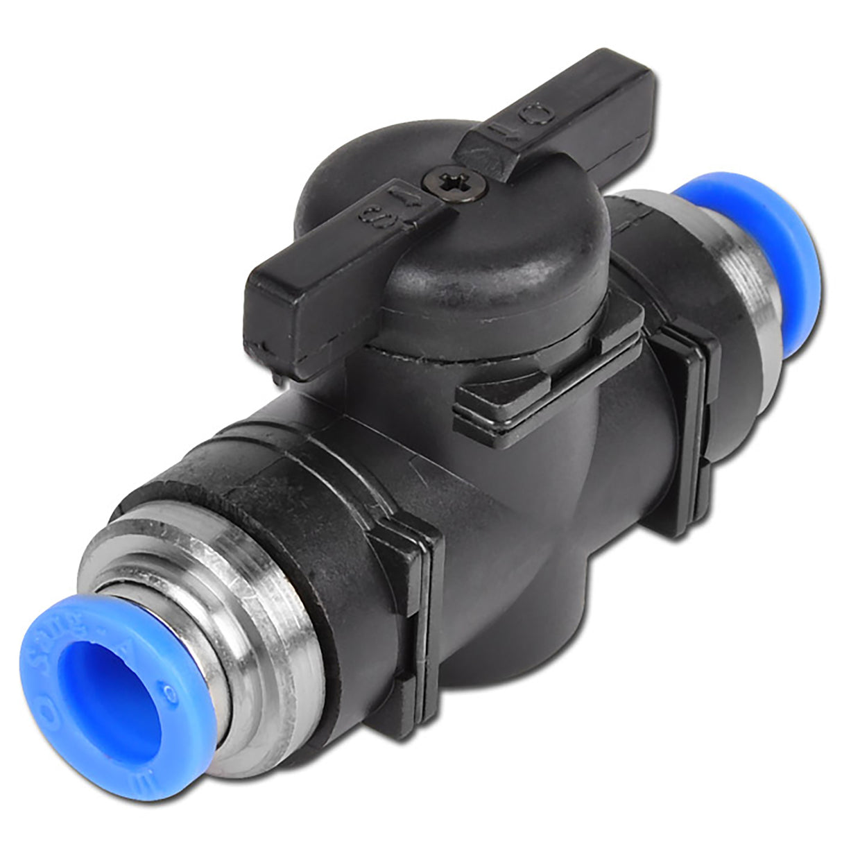 Compressed Air Ball Valve Push-In Connection