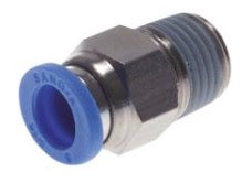 Straight screw coupling with conical thread 14 x R 1/2"