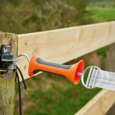 Heavy Duty Gate Handle with Rubber Grip Strap