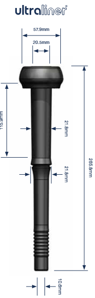 Tepelvoering Milkrite BMFMU VENTED corr. DKFM Boumatic set 4 st.