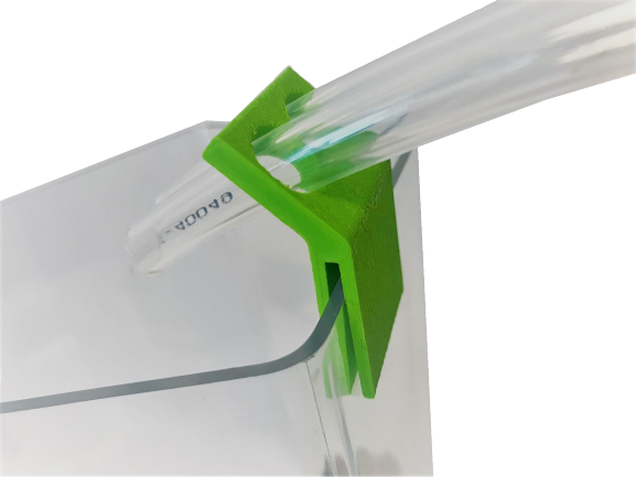 Snake holder for Tubes cleaning