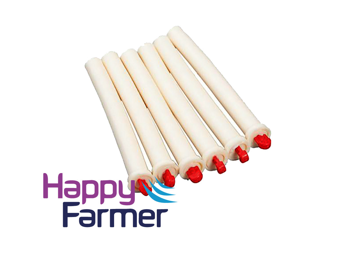 teat cannulas plastic long 6 pieces