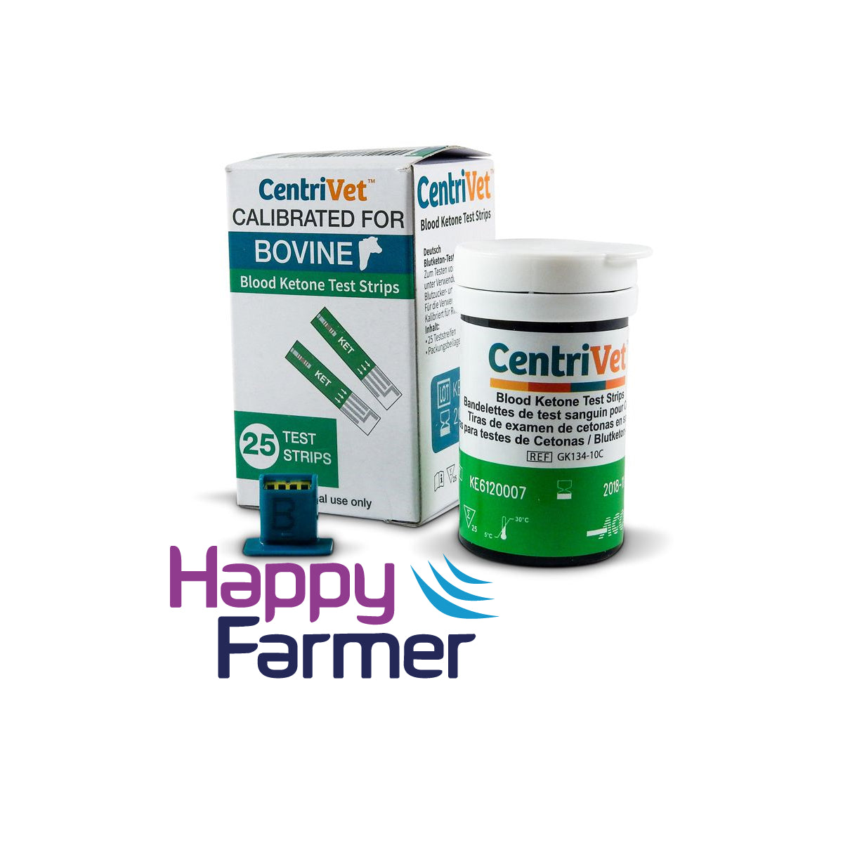 CentriVet Bandelettes de test de cétose